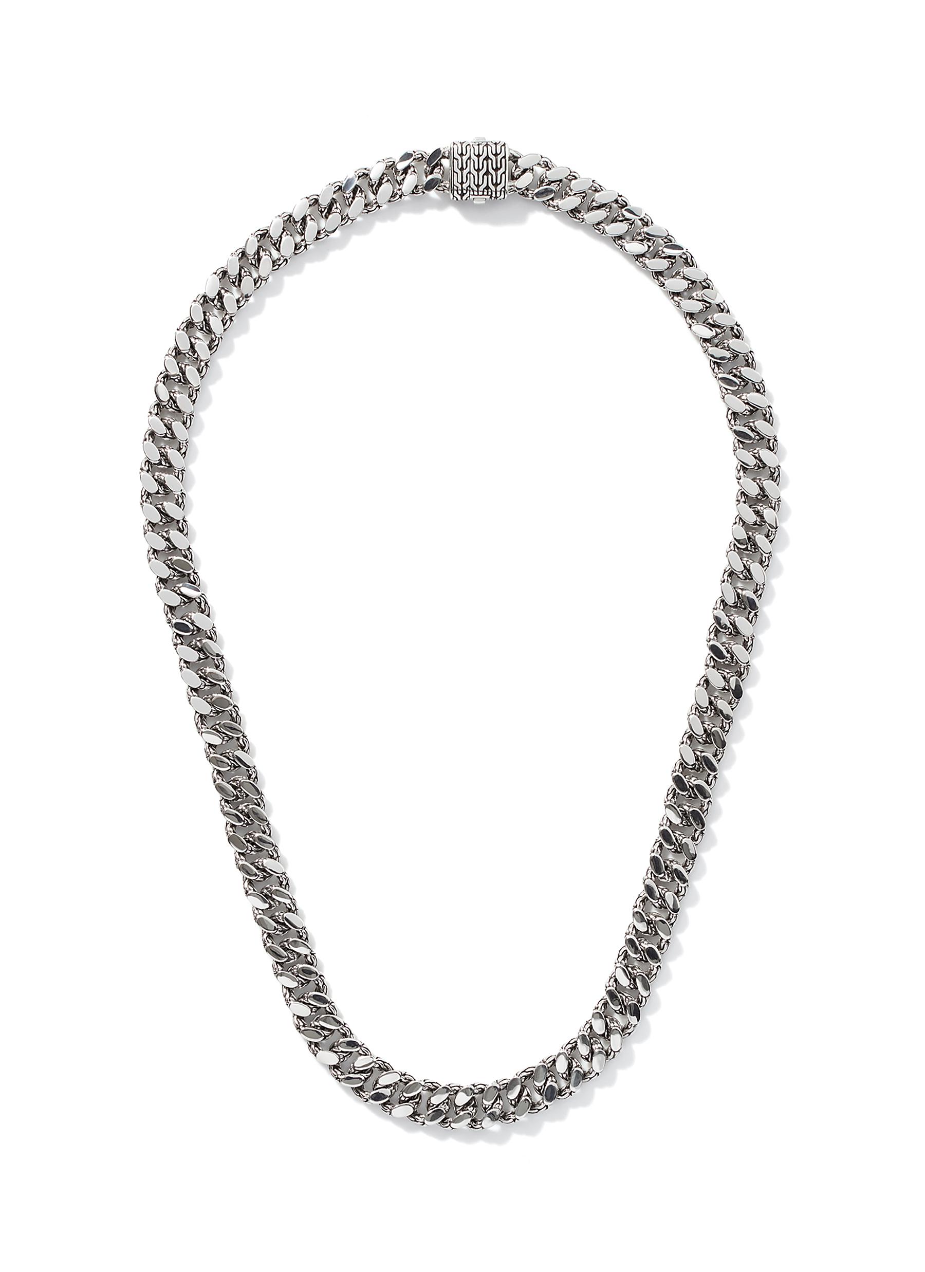 John Hardy Sterling Silver Classic Curb Chain Necklace