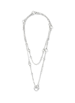 Main View - Click To Enlarge - JOHN HARDY - ‘CLASSIC CHAIN’ STERLING SILVER HAMMERED SAUTOIR NECKLACE