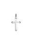 Main View - Click To Enlarge - JOHN HARDY - ‘Classic Chain’ Engraved Silver Cross Pendant