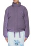 Main View - Click To Enlarge - ACNE STUDIOS - Textured Face Logo Heat Sensitive Padded Jacket