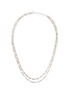 Main View - Click To Enlarge - MISSOMA - ‘FILIA’ SILVER DOUBLE CHAIN NECKLACE