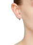 Figure View - Click To Enlarge - MISSOMA - ‘HINGED’ GEMSTONE HUGGIE EARRINGS