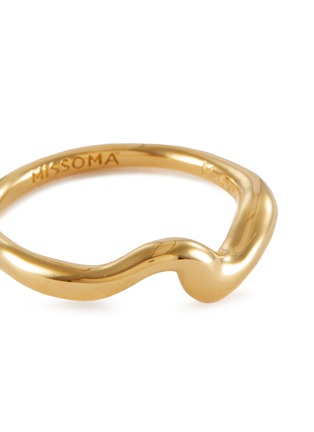 Detail View - Click To Enlarge - MISSOMA - ‘MOLTEN’ WAVE STACKING RING