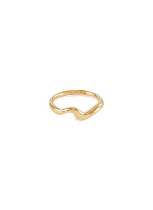 Main View - Click To Enlarge - MISSOMA - ‘MOLTEN’ WAVE STACKING RING