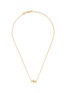 MISSOMA - ‘PEACE & LOVE’ GOLD-TONED METAL SHARE THE LOVE PENDANT NECKLACE