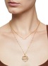 MISSOMA - ‘PEACE & LOVE’ GOLD-TONED METAL SHARE THE LOVE PENDANT NECKLACE
