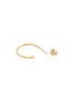 MISSOMA - ‘MAGMA’ GOLD PLATED MOLTEN SMALL HOOPS