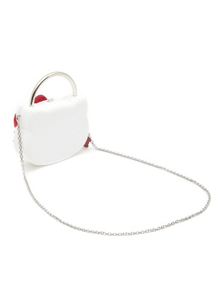 Detail View - Click To Enlarge - JUDITH LEIBER - X HELLO KITTY BOW TOP HANDLE BAG