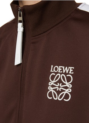  - LOEWE - Logo Embroidery Contrast Stripe Track Jacket