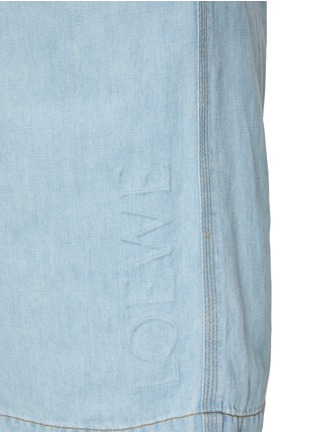  - LOEWE - Drawstring Waist Cropped Wide Jeans