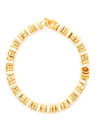 Main View - Click To Enlarge - AURÉLIE BIDERMANN - Bakelite Gold-Plated Brass Beaded Nazca Necklace