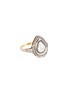 Main View - Click To Enlarge - AMRAPALI LONDON - Diamond 14K Gold Silver Tear-Shaped Ring