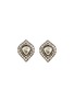 Main View - Click To Enlarge - AMRAPALI LONDON - Diamond 18K Gold Silver Earring