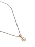 Detail View - Click To Enlarge - AMRAPALI LONDON - DIAMOND 18K YELLOW GOLD SILVER NECKLACE