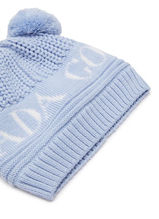 Detail View - Click To Enlarge - CANADA GOOSE - DOUBLE POM POM KIDS BEANIE HAT