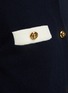  - MIU MIU - BUTTON EMBELLISHED CREWNECK CASHMERE KNIT CARDIGAN