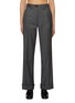 Main View - Click To Enlarge - MIU MIU - High Rise Cuffed Leg Tailored Pants