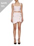 Main View - Click To Enlarge - LANE CRAWFORD - SELF-PORTRAIT TWIN SET<br>LIGHT PINK TOP & SKIRT