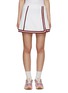 Detail View - Click To Enlarge - LANE CRAWFORD - THE UPSIDE TWIN SET<br>CONTRASTING STRIPED SLEEVELESS T-SHIRT & SKIRT