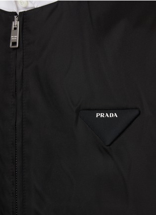 PRADA | 'CAPSULE' LONG SLEEVE RE-NYLON JACKET | Women | Lane Crawford