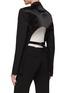 Back View - Click To Enlarge - HELMUT LANG - SINGLE BREASTED NOTCH LAPEL CUTOUT BACK BLAZER