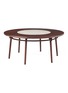 Main View - Click To Enlarge - SHANG XIA - ‘Qian Qiu’ Walnut Round Dining Table