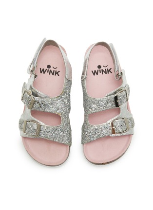 Detail View - Click To Enlarge - WINK - Birkies Glitter Toddlers'/Kids' Sandals