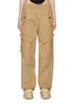 Main View - Click To Enlarge - DION LEE - ELASTICATED WAIST LOW RISE LATCH CARGO PANTS