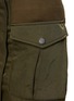  - DION LEE - Elasticated Waist Flap Pocket Bomber Mini Skirt