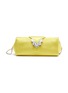 RODO - ‘Anthea’ Crystal Embellished Buckle Satin Clutch