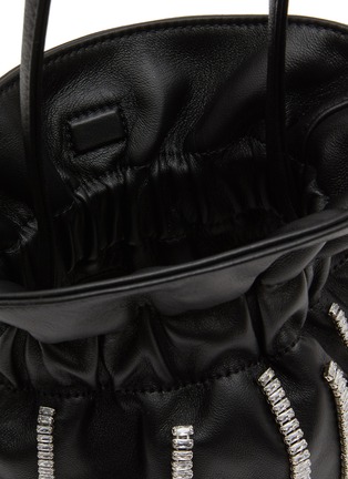 Detail View - Click To Enlarge - RODO - ‘Ancilla’ Crystal Tassle Nappa Leather Tote Bag