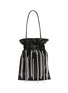 Main View - Click To Enlarge - RODO - ‘Ancilla’ Crystal Tassle Nappa Leather Tote Bag