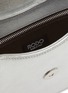 RODO - ‘Amira’ Crystal Embellished Buckle Lamé Leather Hobo Bag