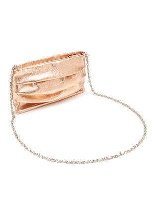Detail View - Click To Enlarge - RODO - ‘Abby’ Strass Embellished Vine Ruched Clutch