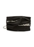 RODO - ‘Abby’ Strass Embellished Vine Ruched Satin Clutch