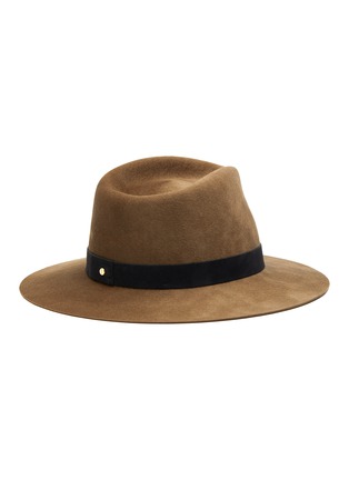 Figure View - Click To Enlarge - JANESSA LEONÉ - ‘Luca’ Packable Wool Fedora Hat