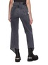 Back View - Click To Enlarge - MOTHER - ‘THE DAGGER’ WIDE LEG JEANS