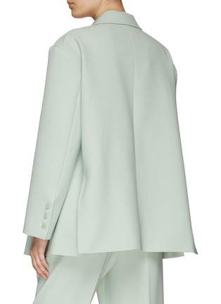 Detail View - Click To Enlarge - LANE CRAWFORD - EQUIL TWIN SET<br> PASTEL GREEN SINGLE-BREASTED BLAZER & PANTS