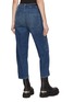 Back View - Click To Enlarge - MOTHER - ‘THE PRIVATE’ FRAYED HEM BOOTCUT JEANS