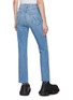 Back View - Click To Enlarge - MOTHER - ‘The Tripper’ Frayed Hem Straight Leg Cropped Jeans