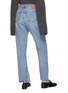 Back View - Click To Enlarge - TOTEME - Twisted Seam Washed Straight Jeans