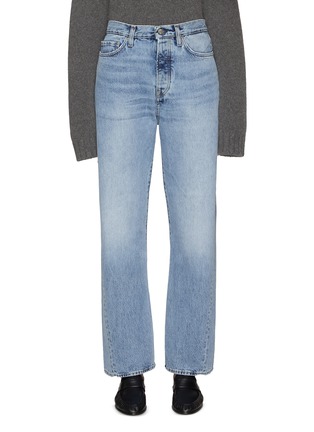 Main View - Click To Enlarge - TOTEME - Twisted Seam Washed Straight Jeans