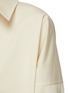  - TOTEME - V-Neck Long Sleeve Drop Shoulder Washed Cotton Shirt