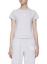 Main View - Click To Enlarge - T BY ALEXANDER WANG - ESSENTIAL JERSEY SHRUNK T-SHIRT