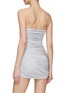 Back View - Click To Enlarge - GAUGE81 - ‘Talsi’ V Chest Ruched Mini Dress