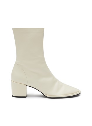 Main View - Click To Enlarge - BY FAR - ‘JOSIE’ HEELED LEATHER ANKLE BOOTS