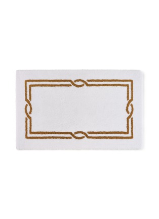 Main View - Click To Enlarge - ABYSS - CROSS BATH RUG — GOLD