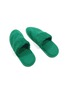 Main View - Click To Enlarge - ABYSS & HABIDECOR - CHRISTINE SMALL COTTON SLIPPERS — EMERALD