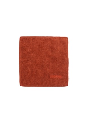 Main View - Click To Enlarge - FRETTE - Unito Wash Towel - Sunset Red