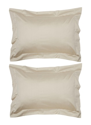 Main View - Click To Enlarge - FRETTE - Naturalissimo Pillow Case − Ecru